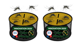 piège à moustique x2 ecologique autocollant interieur exterieur – Anti Moustique Tigre & Larves – Sans Insecticide ni Électricité – Réutilisable – Kit Flotteur + Filet + 5 Disques – Jardin, Ciao Mosquito
